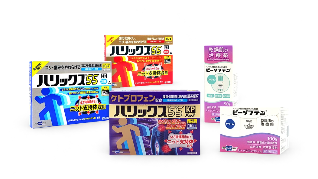 テイコクファルマケア商品群
